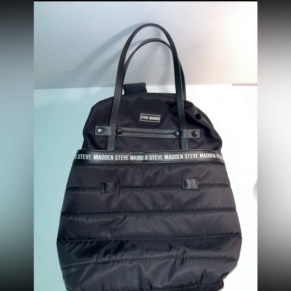 Steve Madden Black Backpack BJODAH | Shoulder Bag